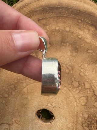 Colgante Plata Topacio Místico 