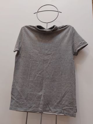 Polo Ralph Lauren Gris Manga Corta Hombre