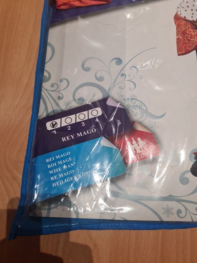 Disfraz Rey Mago 3-5 años