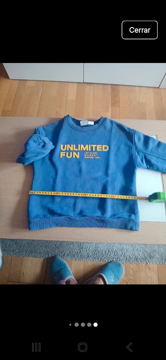 SUDADERA  ZARA  110/116cm