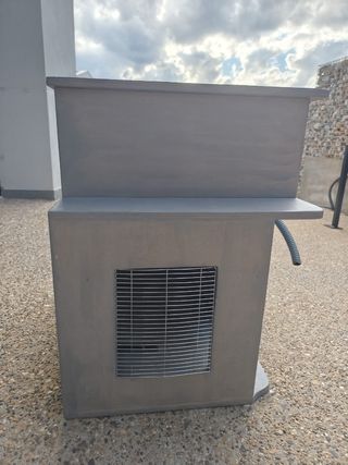 Mueble Fregadero Camper Gris