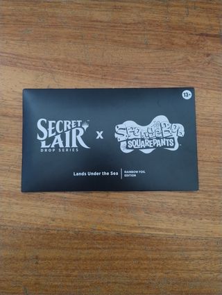 Secret Lair Spongebob Lands Under the Sea Foil