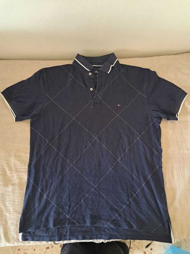 Polo Tommy Hilfiger Uomo Blu