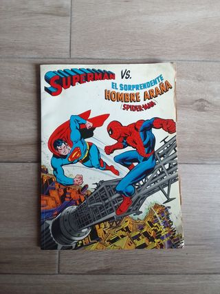 SUPERMÁN VS SPIDER-MAN ed 1979