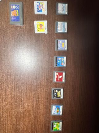 Lote Videojuegos Nintendo DS, 3DS y Game Boy
