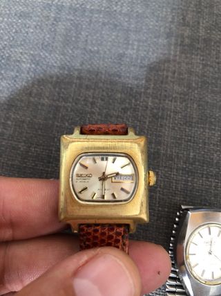 Lote 4 Relojes Mujer Seiko y Tissot