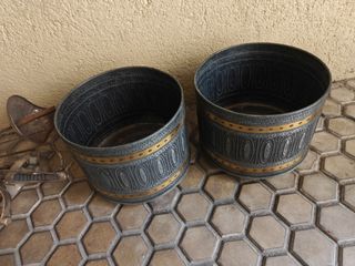Cubos decorativos de metal