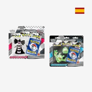 Blister Pegatinas Pokémon Blanco y Negro