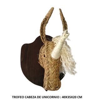 Trofeo Cabeza de Elefante Esparto