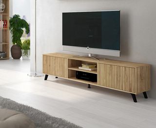 Mueble TV 2 puertas Mauvella-rayas