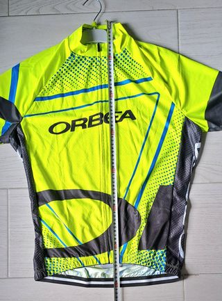 Maillot Ciclismo Orbea Amarillo Neón