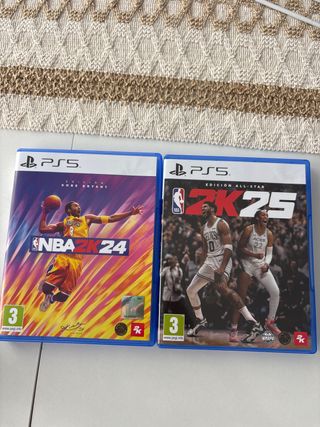 NBA 2K24 y NBA 2K25 PS5 ediciones especiales