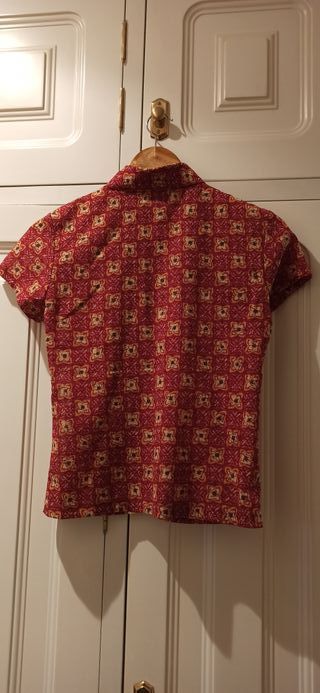 Blusa/Camisa manga corta estampada