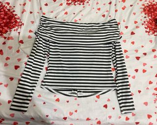 Jersey de hombros descubiertos 