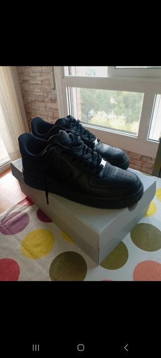 Nike Air Force 1 Zapatillas Negras
