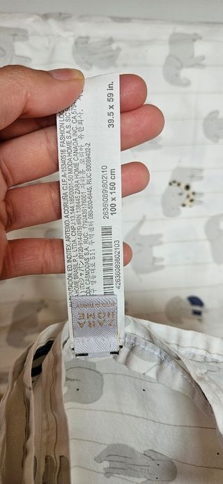 2 Juegos Sábanas Cuna Zara Home Algodón