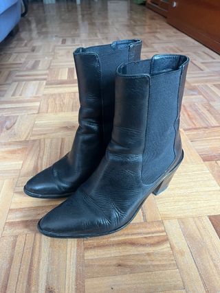 Botines de tacón para mujer