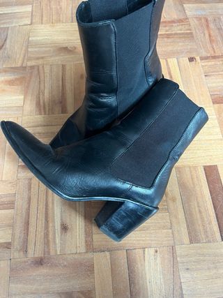 Botines de tacón para mujer