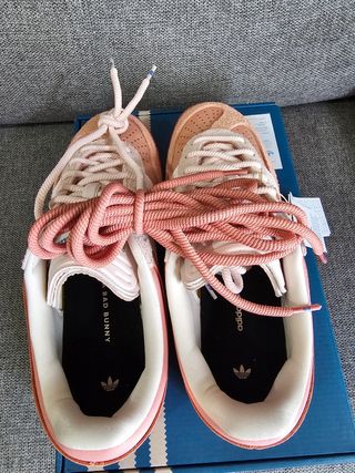 Adidas Gazelle Bad Bunny Cabo Rojo Naranja Rosa 