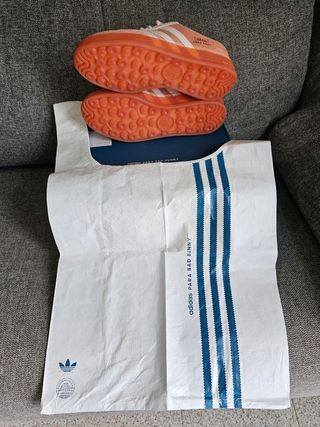 Adidas Gazelle Bad Bunny Cabo Rojo Naranja Rosa 
