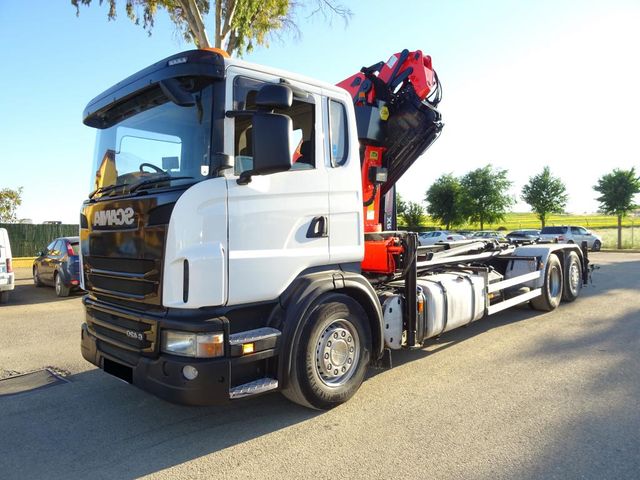 SCANIA G 420 - GANCHO+GRUA