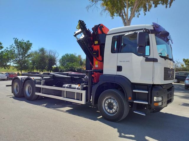 Man TGA 33.440-GANCHO+GRUA