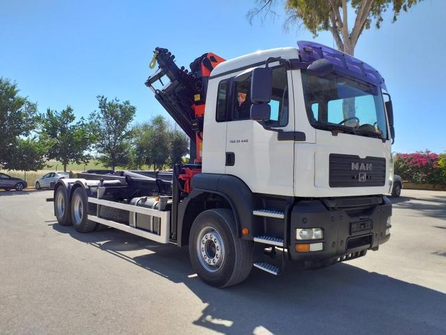 Man TGA 33.440-GANCHO+GRUA