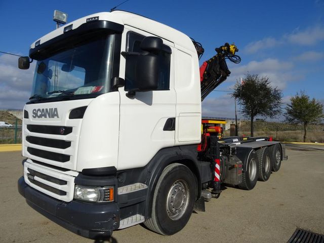 SCANIA G 480-GANCHO+GRUA