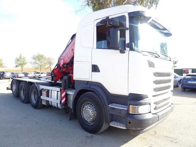 SCANIA G 480-GANCHO+GRUA