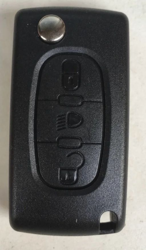 Carcasa llave Peugeot/Citroen 3 botones