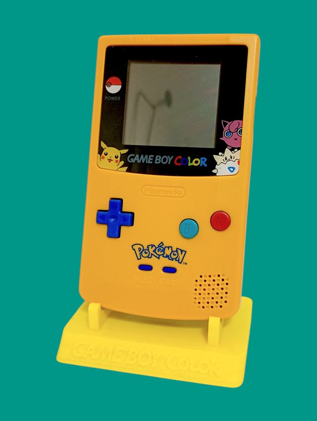 Soporte Game Boy Color Amarillo