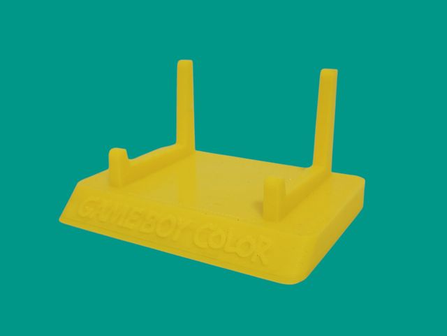 Soporte Game Boy Color Amarillo