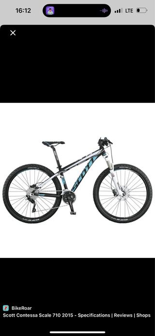 Bicicleta Scott Contessa Scale 27,5’