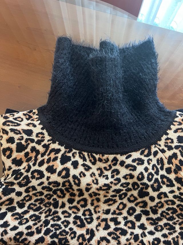 Camisola Morgan Senhora Bege e Preto