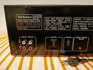 Rara Pletina Doble Cassette HiFi Technics RS-X888