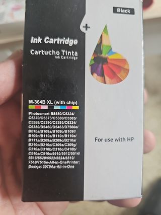 Cartucho Tinta HP M-364B XL Negro