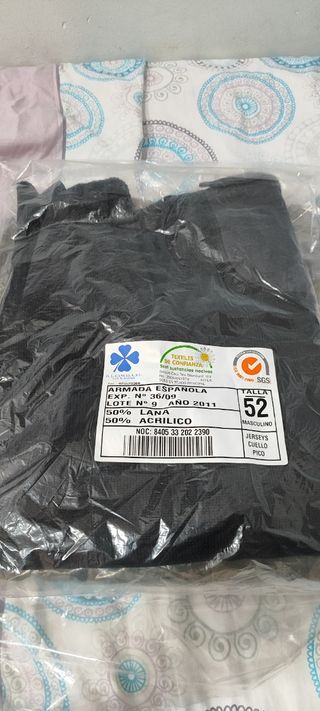 Jersey Armada Española Talla 52 Lana Acrílico