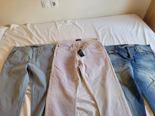Pantalones de vestir y vaqueros hombre