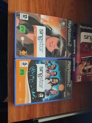 Pack Singstar PS2: 2 Juegos Karaoke play station