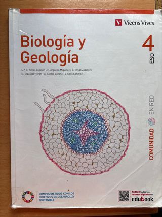 BIOLOGIA Y GEOLOGIA 4 (COMUNIDAD EN RED)