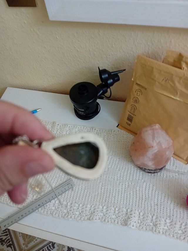 Collana Labradorite naturale argento