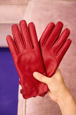 Guantes Mi Nombre Rojos