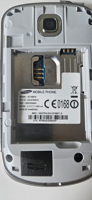 Samsung Galaxy mini Blanco