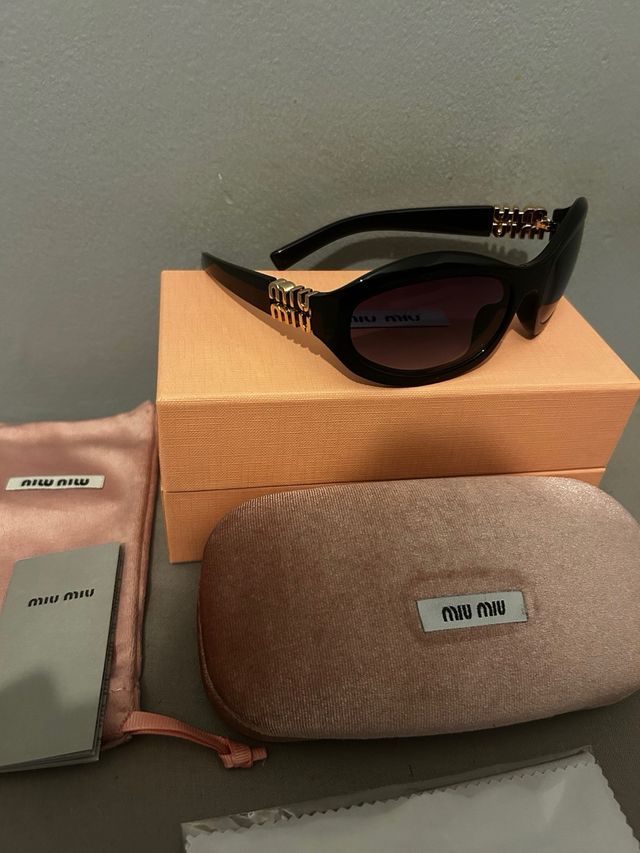 Occhiali Miu Miu Neri