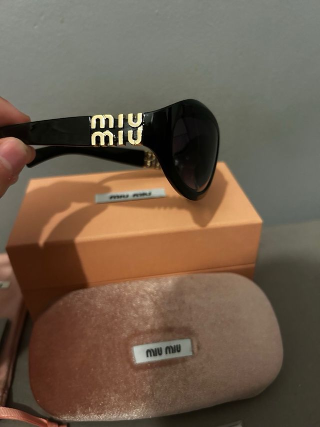 Occhiali Miu Miu Neri