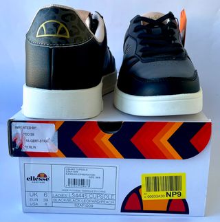 Zapatillas Ellesse Negras y Beige 