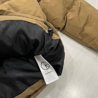 Chaqueta Polar Skate Co Puffer Pocket Marrón