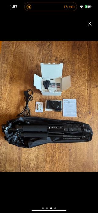 Cámara Sony ZV-1 II + Accesorios