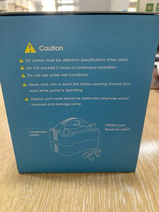 Bomba Eléctrica para Inflar Globos