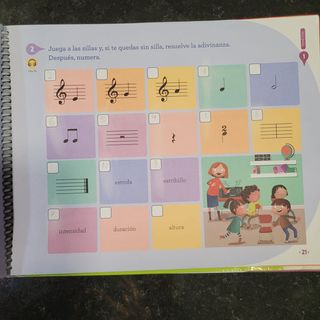 Libro Música Acordes de Primaria 2